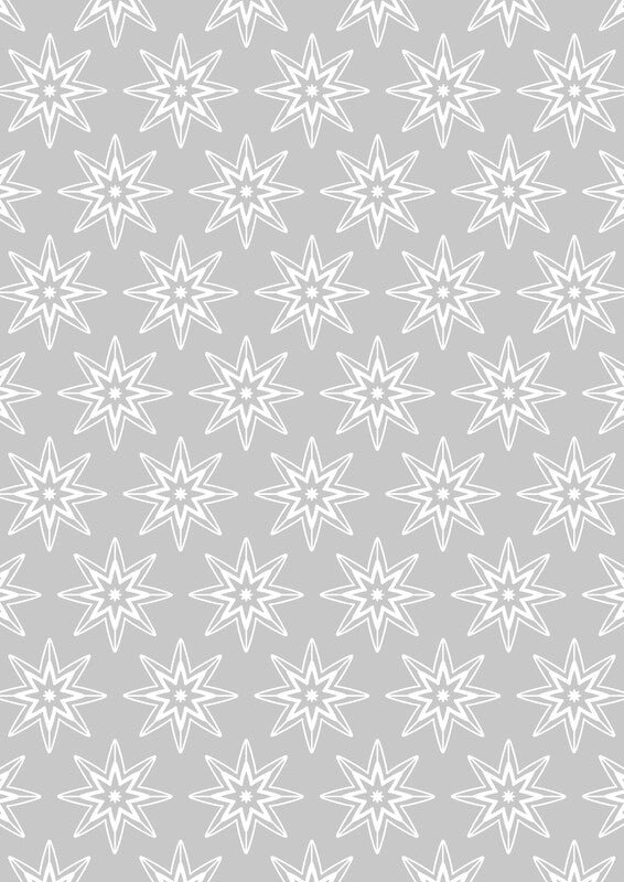 Zoewie Geschenkpapier Rolle Cool Vibes – Weihnachten – 80 g/m2, Papier – 700 × 2000 mm