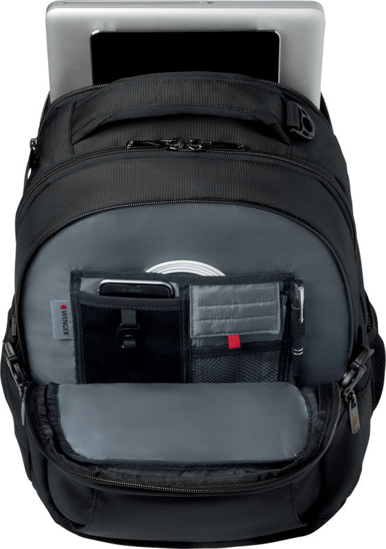 Wenger/SwissGear Wenger Sidebar – Notebook-Rucksack – für 16"-Notebook, 25 l, Polyester, Schwarz