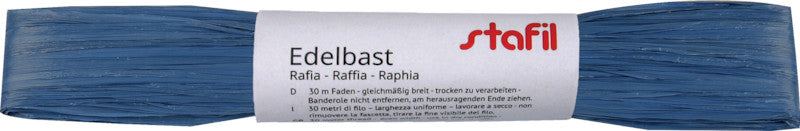 Stafil Bast – mittelblau – 30 m, 1 mm