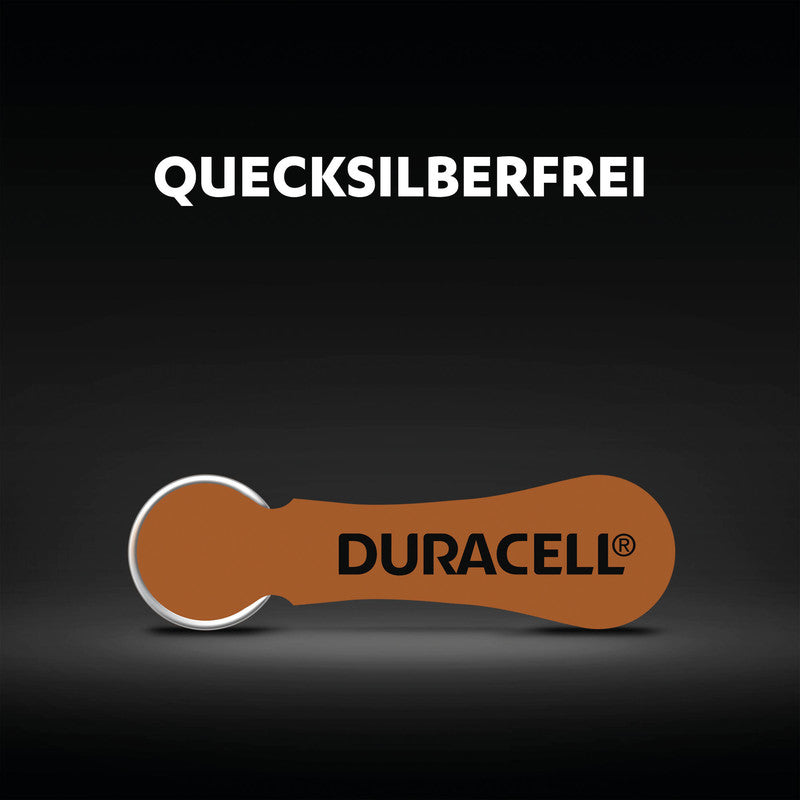 Duracell PR41 Akku 1,45 V 180 mAh 0,26 Wh Zink-Luft – für Hörgeräte
