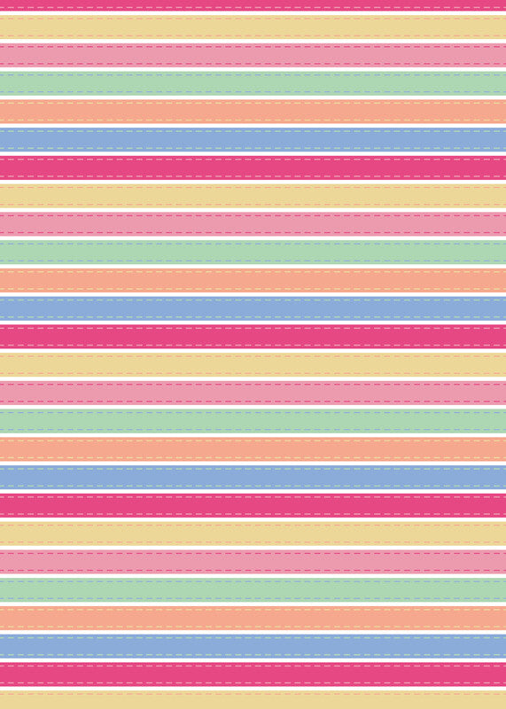Zoewie Geschenkpapier Rolle – Candy Shop – gestrichenes Papier – 700 × 2000 mm