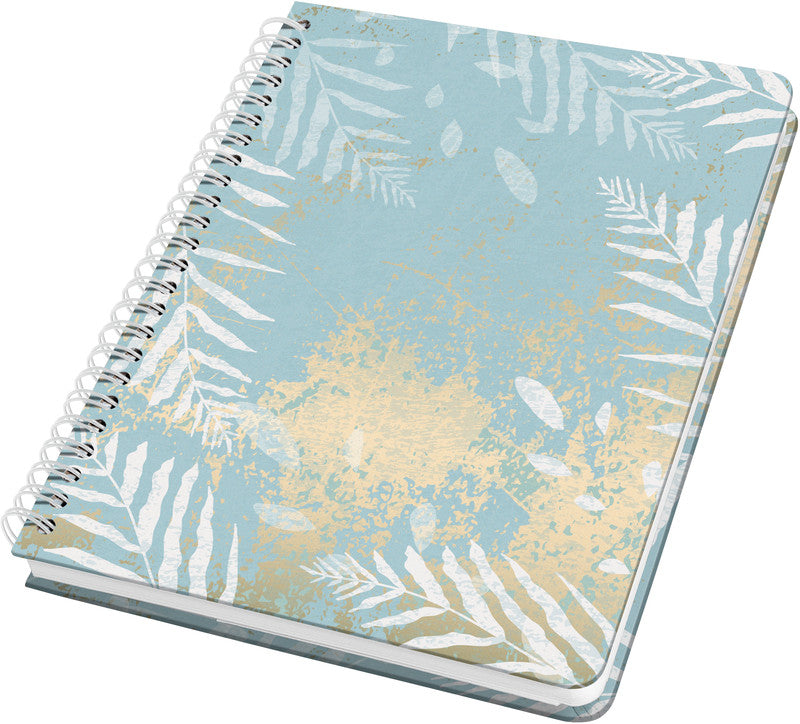 Sigel Spiralbuch Jolie, 162 × 215 mm, punktkariert, Spiralbindung, Hardcover, 120 Seiten – mehrfarbig