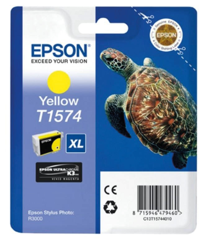Epson Tintenpatrone T1574, Gelb