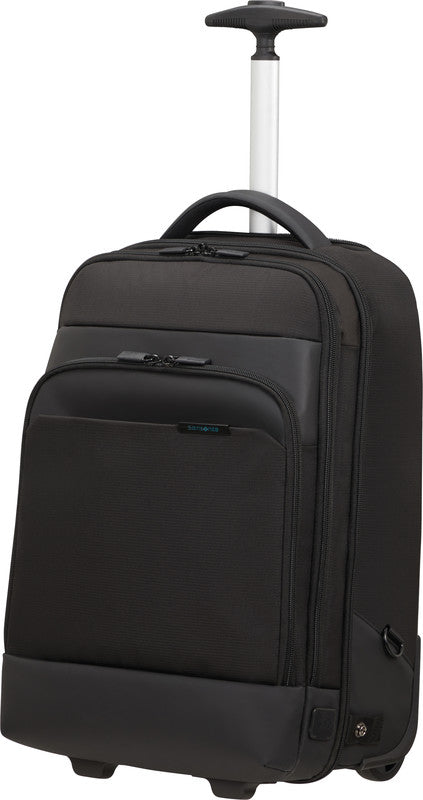Samsonite Mysight Notebook-Trolley – 25,5 l, USB-Port, Aufsteckfunktion, recyceltes PET (rPET), schwarz