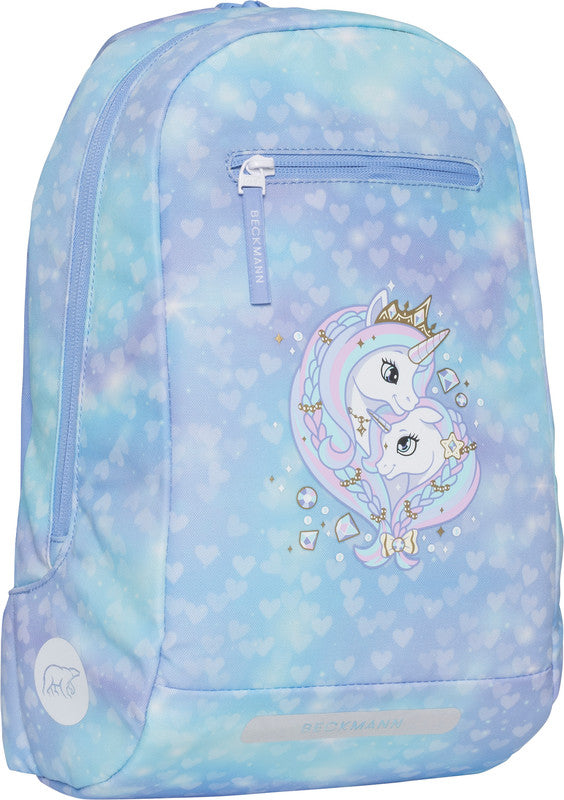 Beckmann Classic – Sportrucksack – 12 l, mehrfarbig, Unicorn Princess Ice Blue