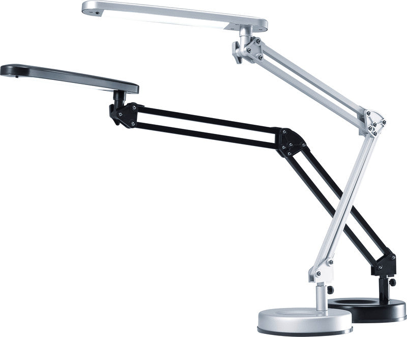 Hansa LED Tischleuchte – dreh- & neigbar – 5000 K (neutralweiss) – 394 lm 7 W – schwarz Aluminium