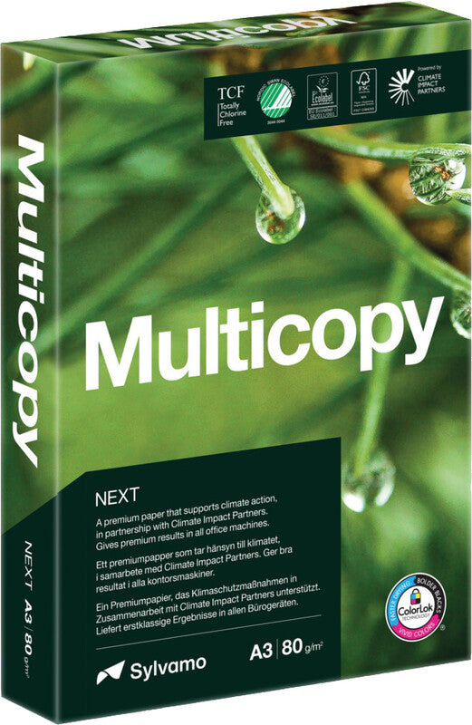 Papyrus Kopierpapier – A4, 80 g/m², CIE 168 – für Inkjet/Laser/Kopierer – FSC – 500 Blatt