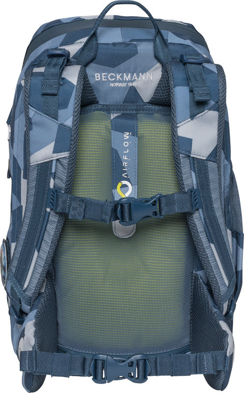 Beckmann Schulrucksack Active Air Flx – Tiger Race – 26,0×39,0×22,0 cm – Recycelte Materialien