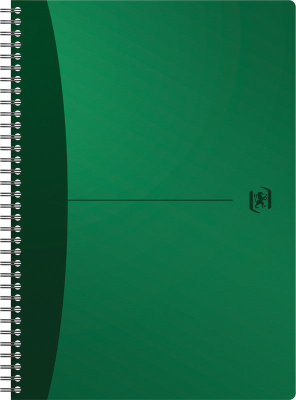 Elba Collegeblock A4, kariert, Spiralbindung, 90 Blatt, 90 g/m² – sortiert