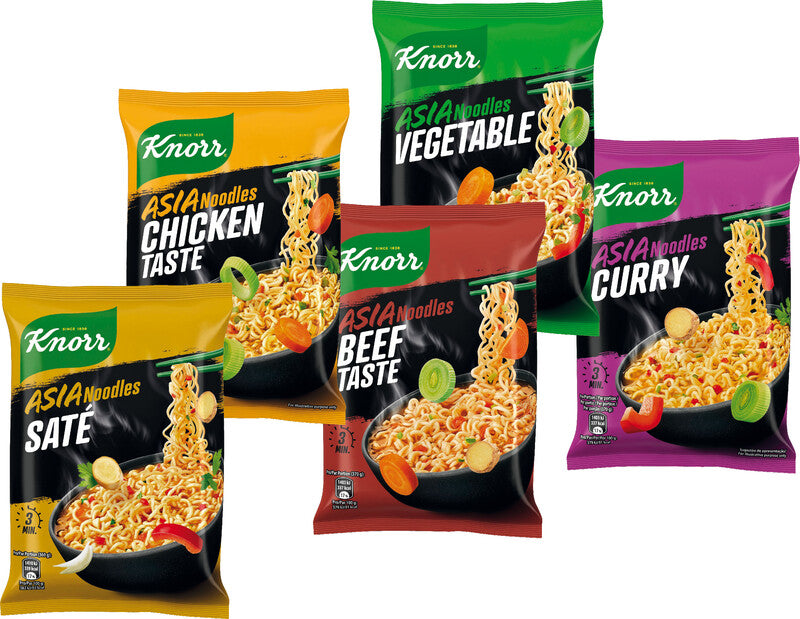 Knorr Asia Noodles Instant-Nudeln – Curry – 70 g