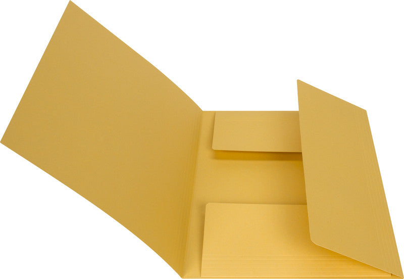 Biella Sammelmappe, für A4, Karton, Gelb