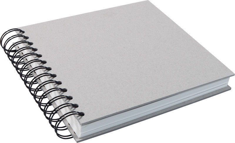 Kunst&papier Kunst & Papier – Skizzenbuch, 17 × 17 cm, 130 g/m², 110 Seiten, braun, säurefrei