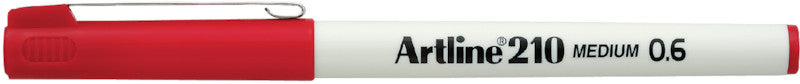 Artline Fineliner 0,6 mm – rot