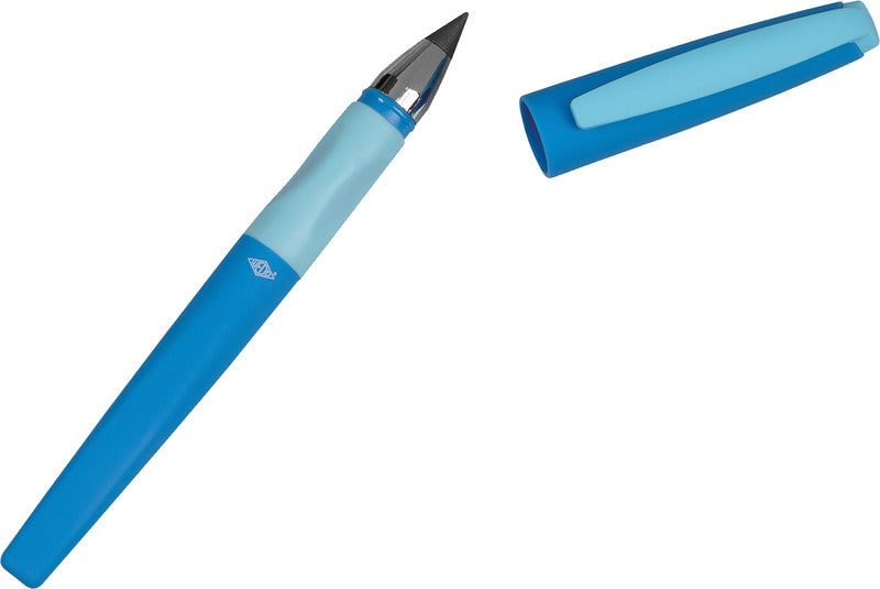 Wedo Pointy Forever Bleistift, Griffzone, mit Kappe, mit Clip, farbige Mine Ø 2 mm sortiert