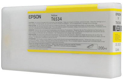 Epson Tintenpatrone T6534, Gelb – für Inkjet- und Multifunktionsgeräte