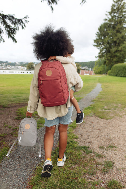 Beckmann Kindergartenrucksack Urban Mini – Hellbraun, 21,0×35,0×16,0 cm