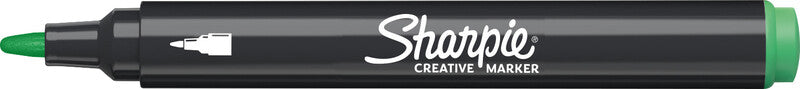 Sharpie Acrylmarker Creative – Rundspitze 2,5 mm – Sortiert – 12er-Set – Für dunkles Papier geeignet
