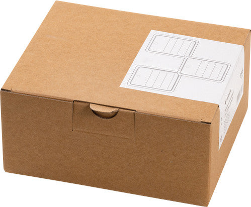 HERMA Anhängeetiketten – rechteckig 35 × 45 mm, Karton, weiss, gelocht ohne Faden, abgerundete Ecken, 1'000 Stk