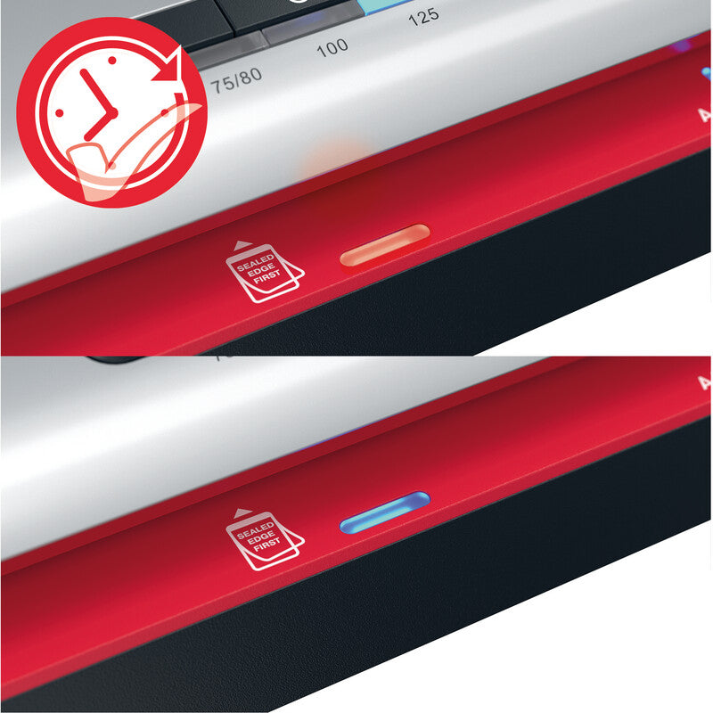 GBC 250HS Laminiergerät A3 – 2-Rollen, 75–125 µm, Aufheizzeit 1 Min., 500 mm/min, Silber