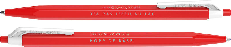 Caran d-Ache Caran d'Ache 825 SO SWISS Kugelschreiber – 30er Pack, Blau, Spitze 1,0 mm, Druckmechanik