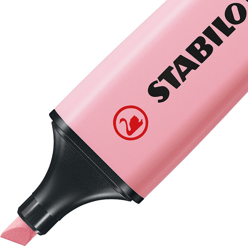 STABILO BOSS Original Textmarker Set 4 Farben – Keilspitze, 2–5 mm