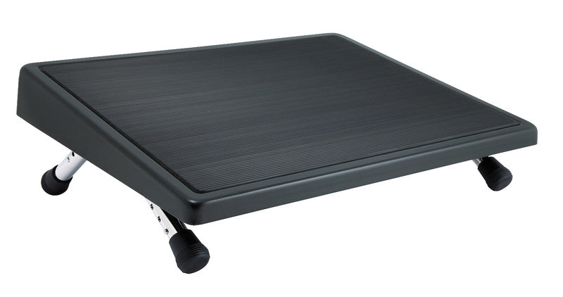 Wedo Fussstütze – 45 × 35 × 7 cm, Stahlblech, Schwarz
