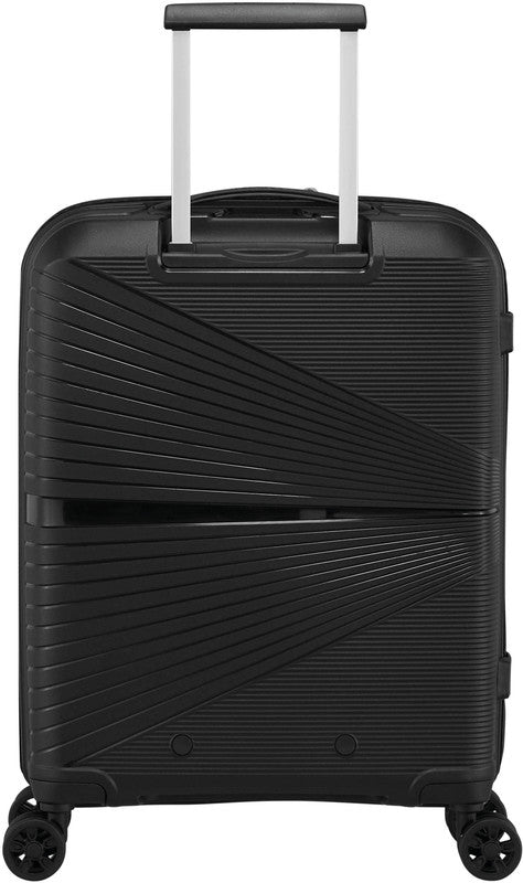 American Tourister Handgepäck-Trolley – Hartschale, 4 Doppelrollen, mit TSA, Onyx Schwarz, 40 × 50 × 20 cm