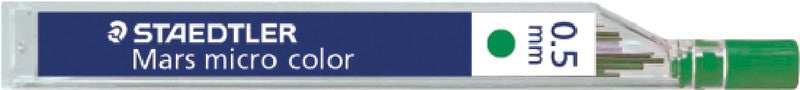 Staedtler Mars Microchrom 254 Farbminen – Rot, 0,5 mm, 12 Stk.