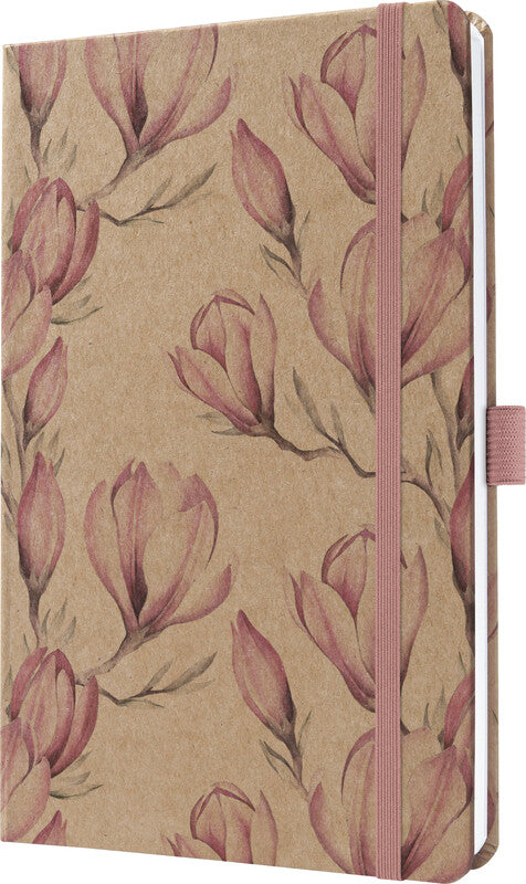 Sigel JOLIE Pure Agenda – 1 Woche/2 Seiten, gebunden, A5, 2027, Magnolia Dream, FSC