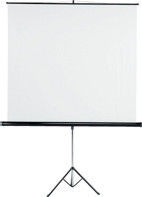Hama Stativ-Leinwand – 1:1, 180 × 180 cm, stufenlos höhenverstellbar, 360° drehbar, weiss
