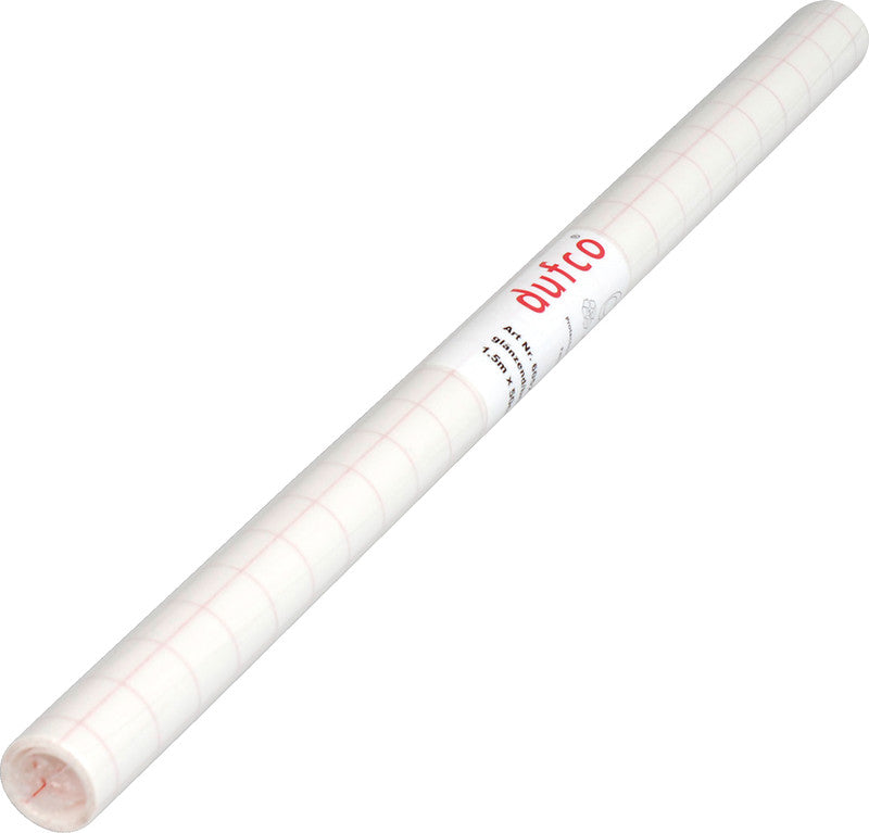 Dufco Klebefolie – glänzend, permanent, transparent – 50,0 × 150,0 cm
