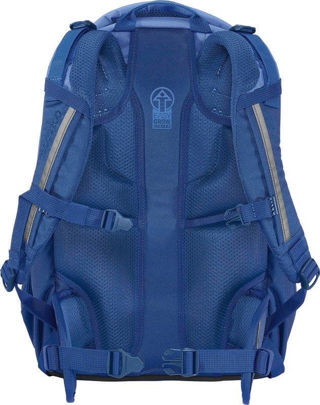 Coocazoo Rucksack Mate – All Blue – 30,0 × 44,0 × 23,0 cm – recycelte Materialien