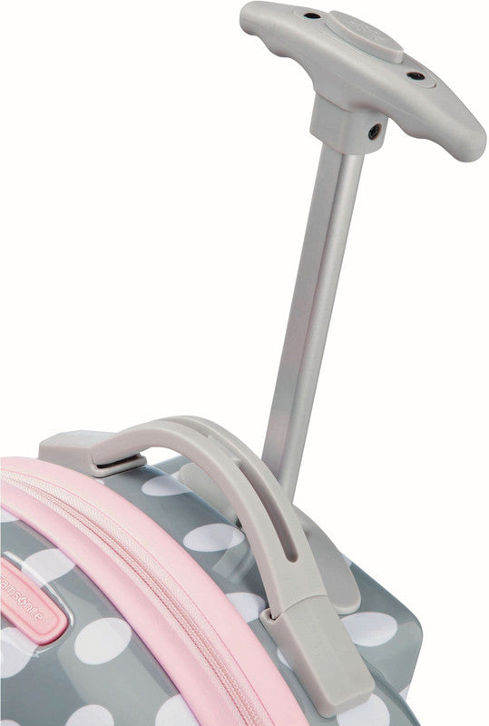 Samsonite Kindertrolley Handgepäck – 20,5 l, Hartschale PC/ABS, 4 Rollen, Minnie Glitter, 32 × 46,5 × 23 cm