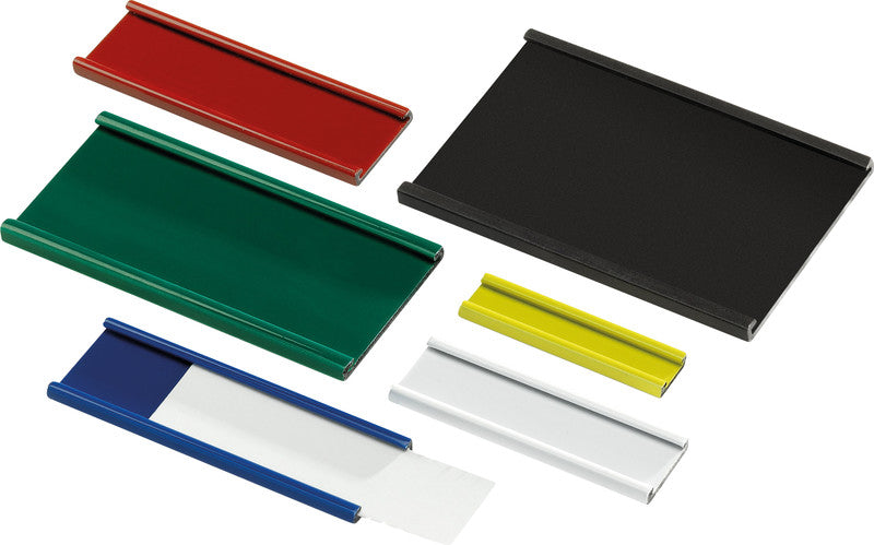Ultra-Dex Magnetleiste – 40 × 15 mm, schwarz, wiederablösbar, 10er-Pack