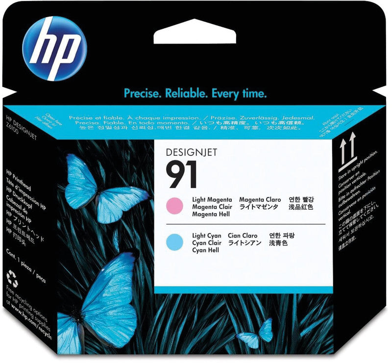 HP Druckkopf Nr. 91 – Hellcyan/Magenta