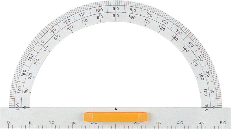 Sieco Wandtafel-Transporteur Ø 50 cm – 180° – Kunststoff, weiss, mit Griff