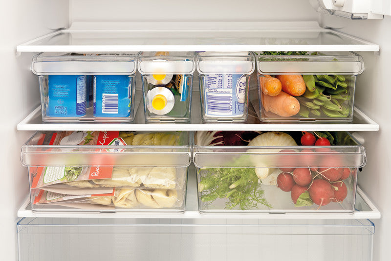 Rotho Kühlschrank-Organizer Loft – 3,1 l – Henkel, spülmaschinenfest – Kunststoff – transparent
