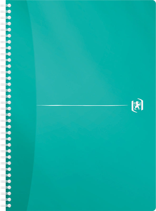 Elba Collegeblock A4, liniert, Spiralbindung, 90 Blatt, 90 g/m² – sortiert