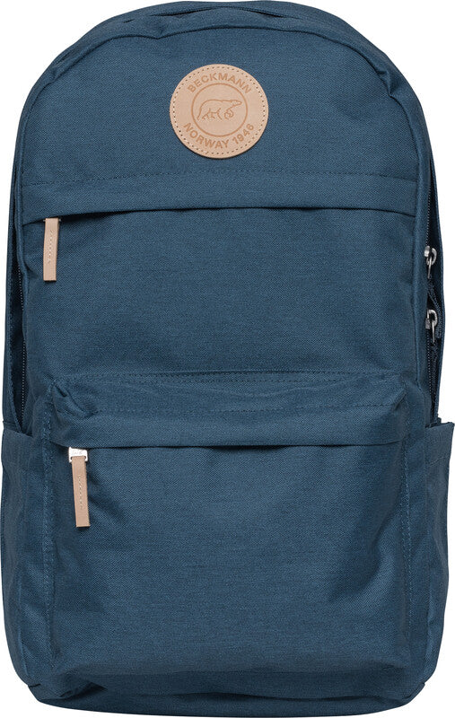 Beckmann Schulrucksack – Blau – 30,0 × 53,0 × 22,0 cm – Recycelter Bestandteil