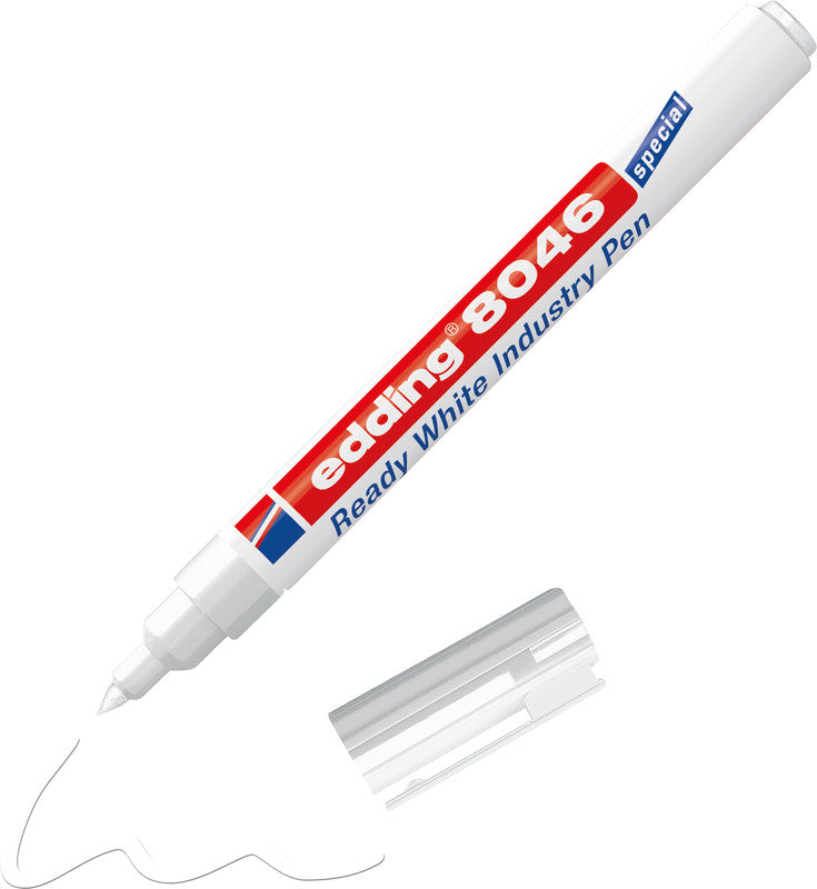 Edding Permanent Marker – weiss, 1 Stück