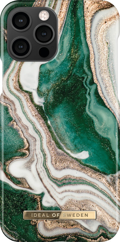 Ideal of Sweden – Backcover – für Apple iPhone 12/12 Pro – Golden Jade Marmor