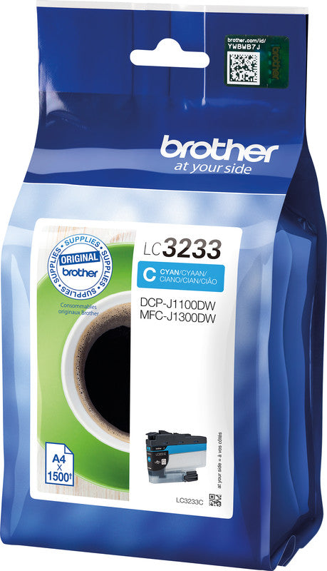Brother Tintenpatrone, Cyan – für Inkjetdrucker, Multifunktionsgeräte