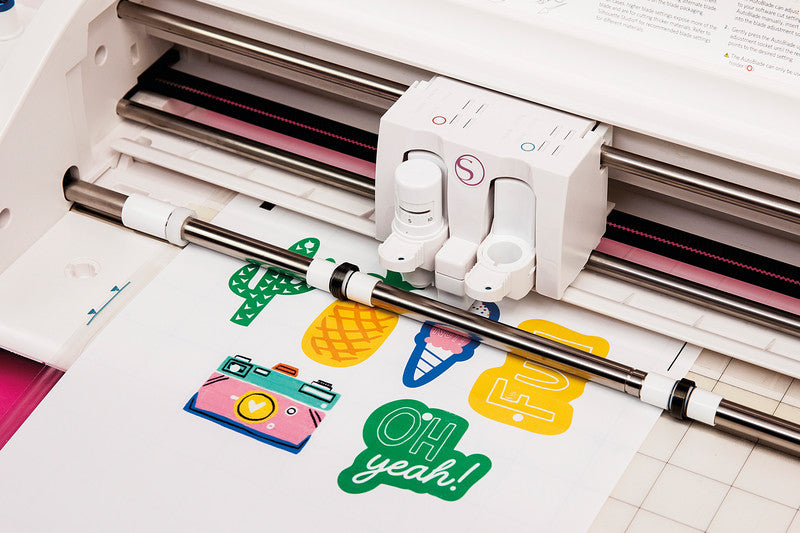 Silhouette Schrumpffolie – Weiss – 21,5 × 28,0 cm – für Silhouette Schneideplotter
