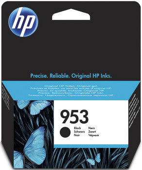 HP Tintenpatrone 953, Schwarz – für Tintenstrahldrucker und Multifunktionsgeräte