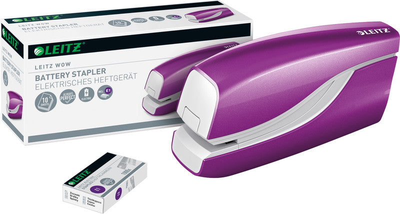 Leitz NeXXt WOW – Elektrischer Hefter, 10 Blätter