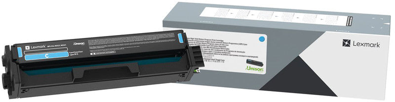 Lexmark Toner – cyan, 2500 Seiten