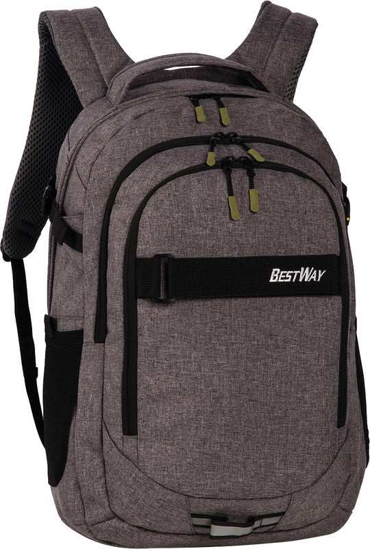 Bestway Evolution Air – Notebook-Rucksack – für 15"-Notebook, 22 l, Kunststoff, Grau/Schwarz