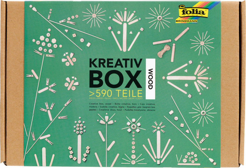 Folia Bastelkiste – über 590-teilig – 320 × 50 × 220 mm