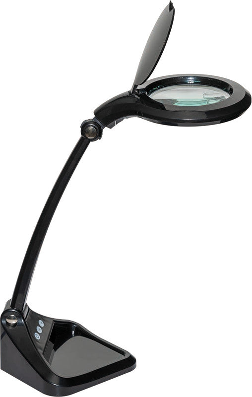 MAUL Leuchtlupe – 1,75× (Spot 4×) – Ø 100 mm – mit LED, schwarz