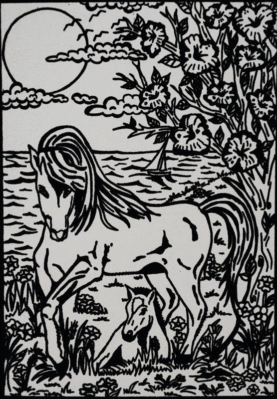 Tataruga Malkarton, Karton, 21 × 29,7 cm, grau